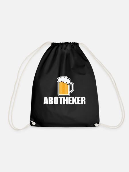 Abotheker - Turnbeutel - Schwarz