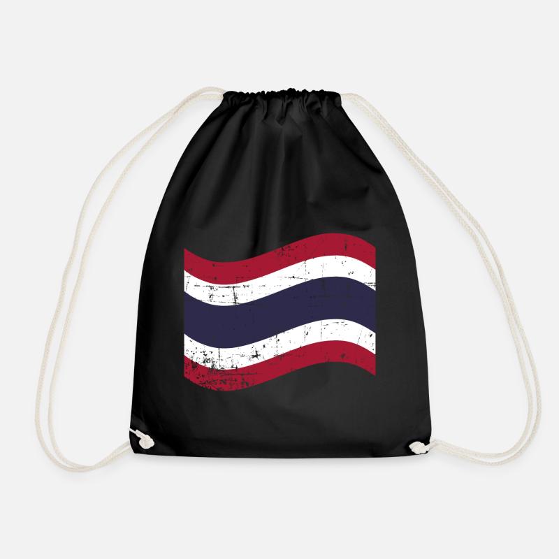 La Thaïlande - Sac de sport léger - noir