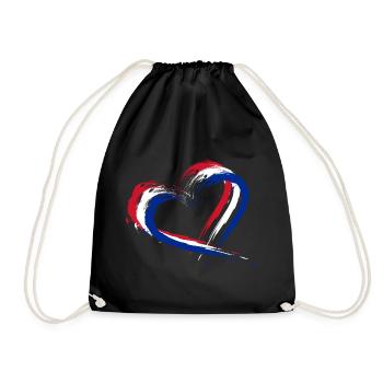 Cuba - Drawstring Bag - black - Front