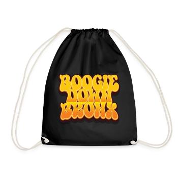 Boogie Down Bronx - Drawstring Bag - black - Front