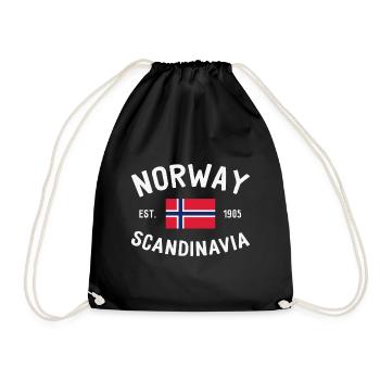 Norway - Norge - Norwegen - Scandinavia - 1905 - Turnbeutel - Schwarz - Vorne