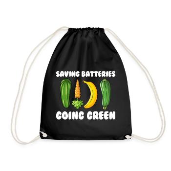 Économisez les piles Devenez respectueux de l'environnement Cheeky Fr - Sac de sport léger - noir - Devant