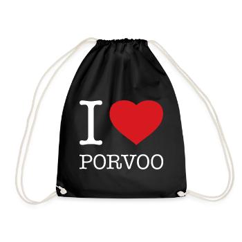 J’adore Porvoo - Sac de sport léger - noir - Devant