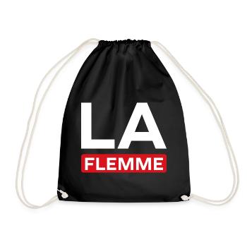 flemme - Sac de sport léger - noir - Devant