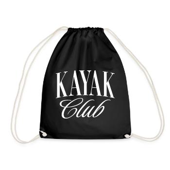 Kayak Club - Drawstring Bag - black - Front