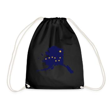 Alaska - Turnbeutel - Schwarz - Vorne