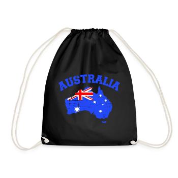 Australie - Sac de sport léger - noir - Devant