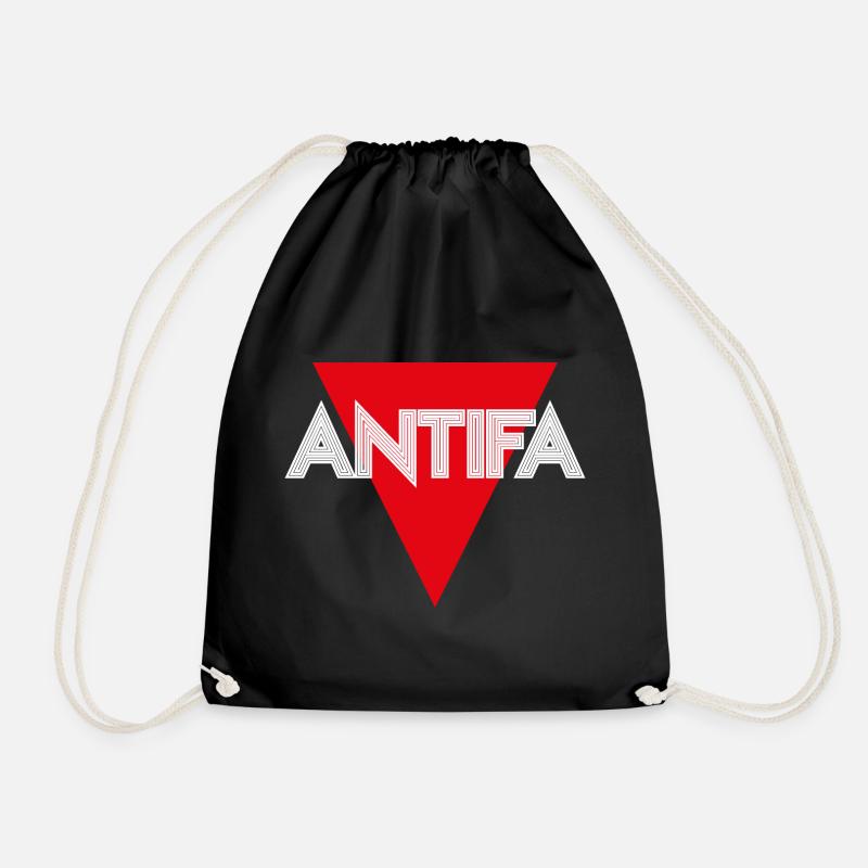 ANTIFA - Turnbeutel - Schwarz