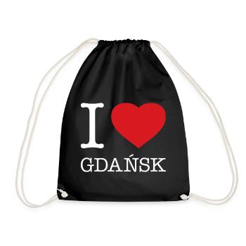 J’ADORE GDANSK - Sac de sport léger - noir - Devant
