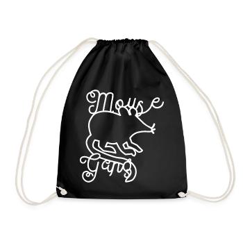 Mouse Gang - Sac de sport léger - noir - Devant