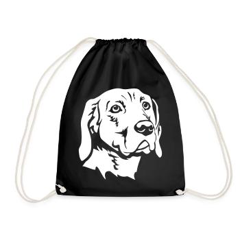 Gonczy Polski Head "Black Edition" - Drawstring Bag - black - Front