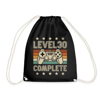 30 ans Retro Gaming 30 cadeau d’anniversaire - Sac de sport léger - noir - Devant