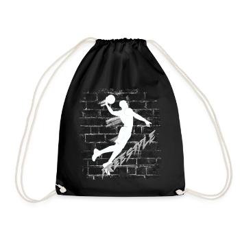 Basket-ball - Sac de sport léger - noir - Devant