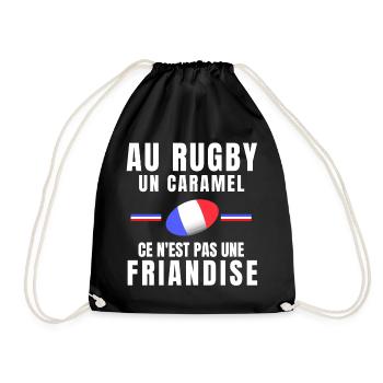 rugby, fan de rugby, rugby sport, rugby humour - Sac de sport léger - noir - Devant