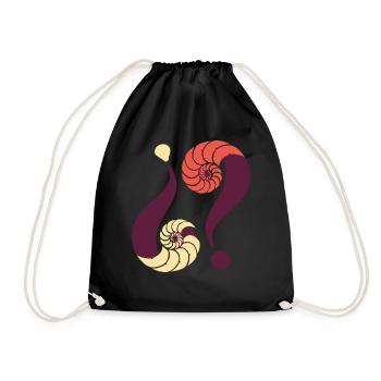 Énigme infinie. 10 Kiribila - Sac de sport léger - noir - Devant