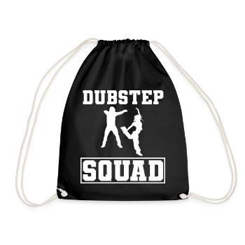 Dubstep-Liebhaber Tanz-Entertainer - Turnbeutel - Schwarz - Vorne