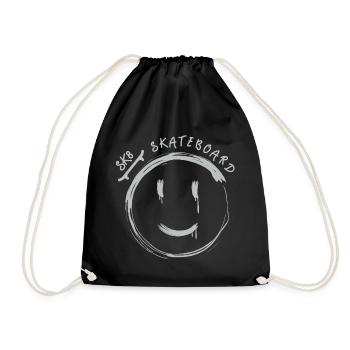 Skateboard Skater Skating - Sac de sport léger - noir - Devant