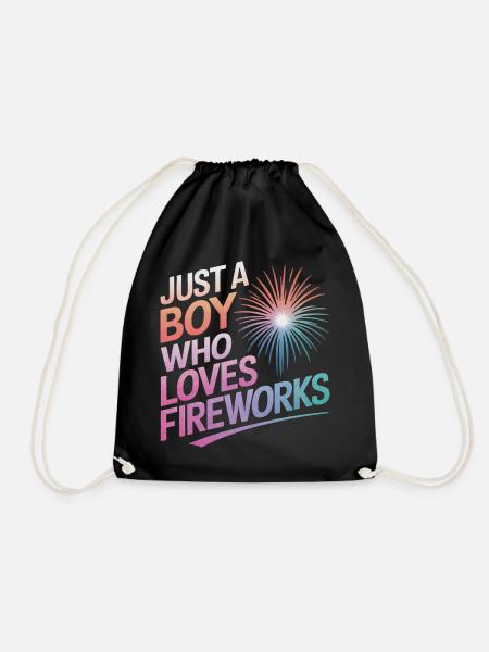 Pyrotechniker Feuerwerk Pyrotechnik - Turnbeutel - Schwarz