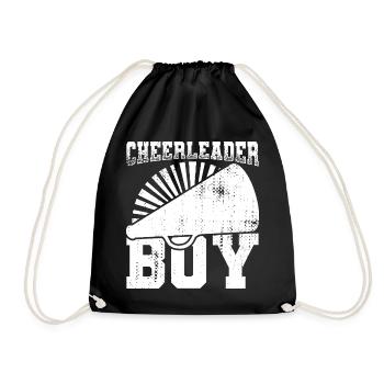 Garçon pom-pom girl - Sac de sport léger - noir - Devant