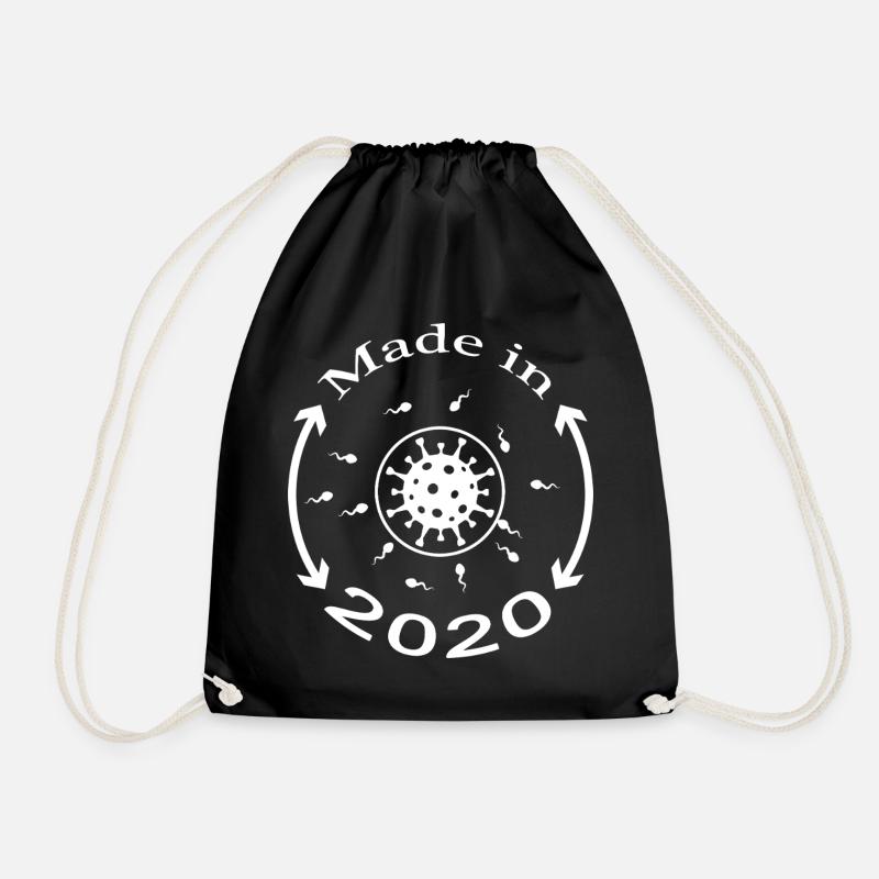 Madie in 2020 - Drawstring Bag - black