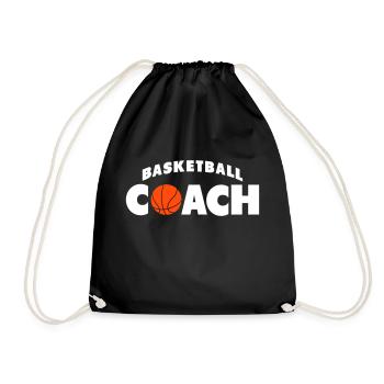 basketball coach - Sac de sport léger - noir - Devant
