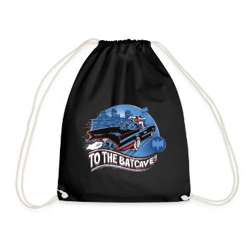 DC Comics Batman Robin Batcave Look Usé - Sac de sport léger - noir - Devant