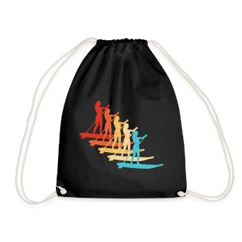 Standup Paddle Hommes Standup Paddle Femmes - Sac de sport léger - noir - Devant