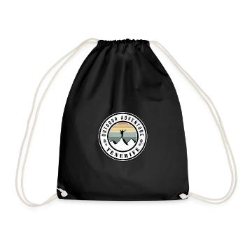 Outdoor Adventure Tenerife - Drawstring Bag - black - Front