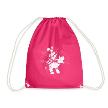 Brême Ville Musiciens Brême Allemagne Ville - Sac de sport léger - fuchsia - Devant