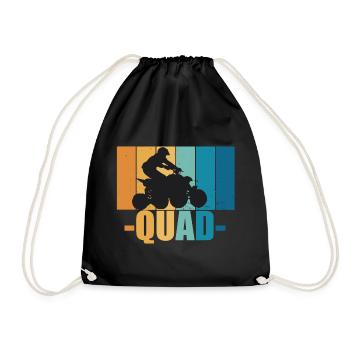 Quad Quad Driver Offroad Motorsport Cadeau - Sac de sport léger - noir - Devant