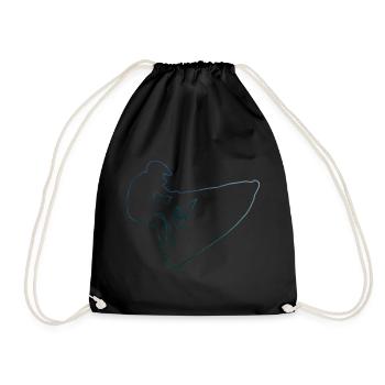 Femmes Hommes Jet Ski Équitation Jet Ski - Sac de sport léger - noir - Devant