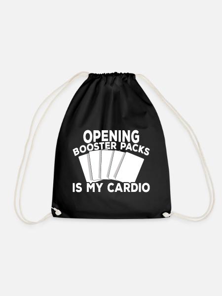 Trading Card Game - Drawstring Bag - black