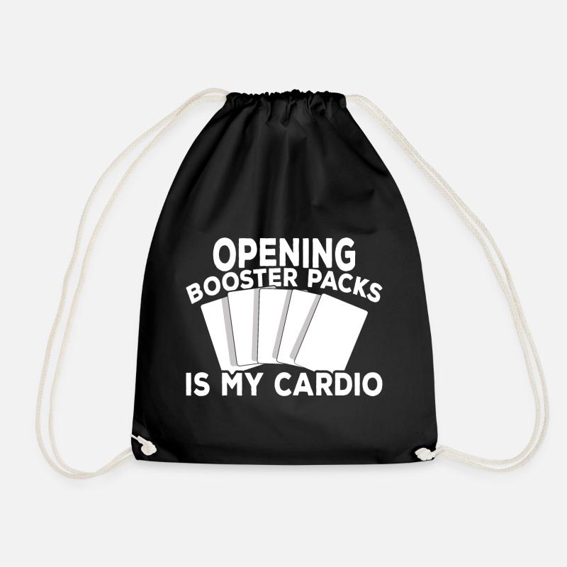 Trading Card Game - Drawstring Bag - black
