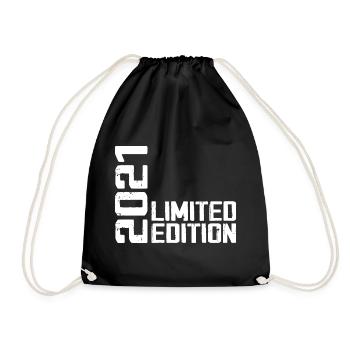 Legendary Since 2021 Birthday Gift 2021 - Drawstring Bag - black - Front