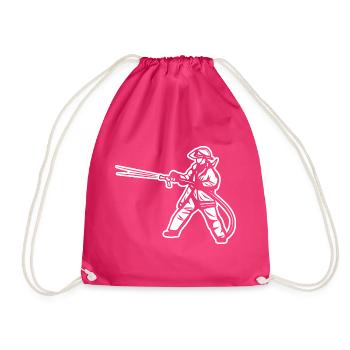 Pompier - Sac de sport léger - fuchsia - Devant