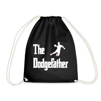 Dodgefather Silhouette Design - Turnbeutel - Schwarz - Vorne