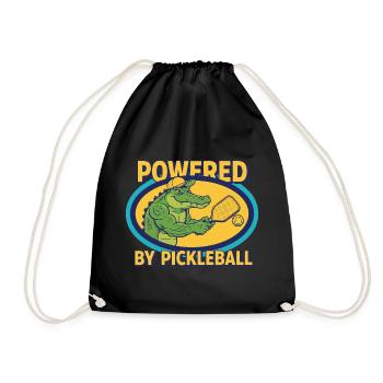Pickleball propulsé par Joueur drôle de Pickleball - Sac de sport léger - noir - Devant