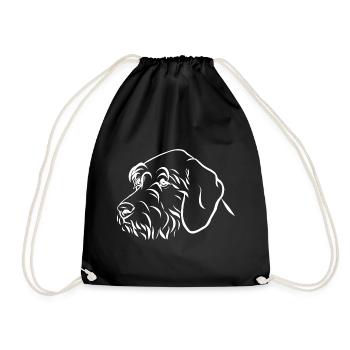Jagdhunde Portrait - Turnbeutel - Schwarz - Vorne