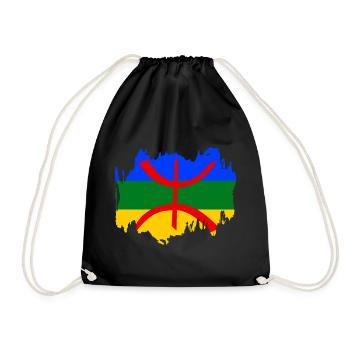 Amazigh - Sac de sport léger - noir - Devant