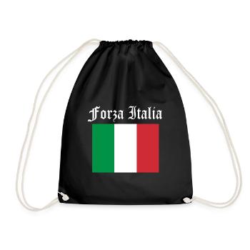 Italie Fans - Sac de sport léger - noir - Devant