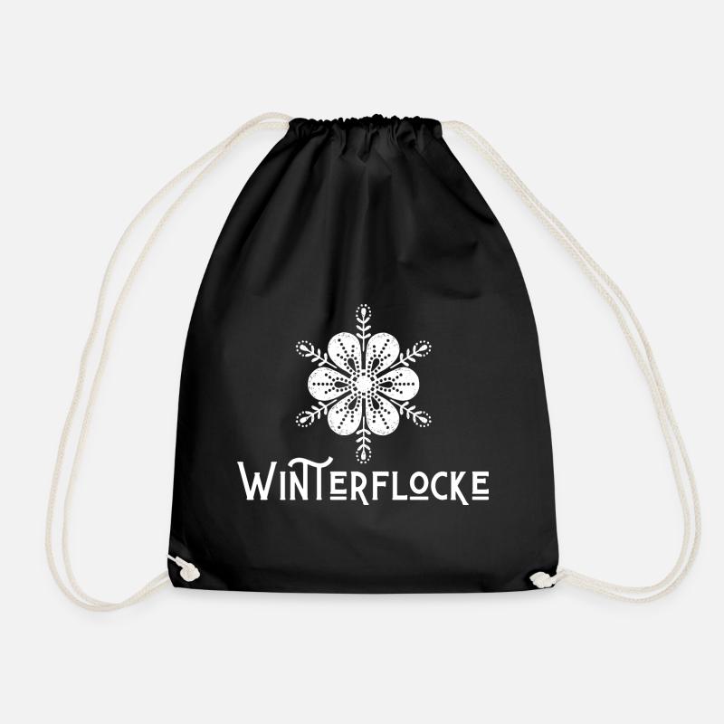 Winterflocke - Wortschätze - vergessene Wörter - Turnbeutel - Schwarz