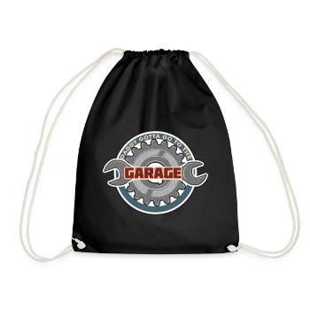 Father's Day Gift for Dad for Men's Day - Drawstring Bag - black - Front