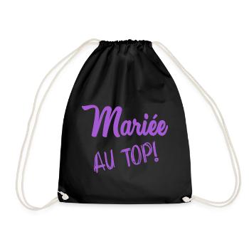 FUTURE MARIEE. EVJF. MARIEE. TEAM. TEAM MARIEE - Sac de sport léger - noir - Devant