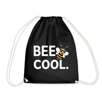 Abeilles : Drôle de dicton pour les apiculteurs, apiculteurs - Sac de sport léger - noir - Devant