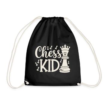 Chess Kid Chess Kids Dictons Citations - Sac de sport léger - noir - Devant