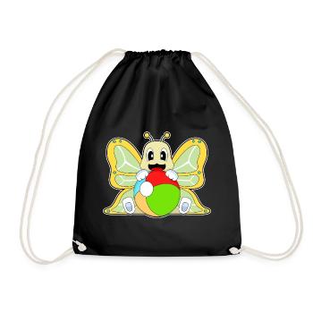 Natation papillon Water-polo Été - Sac de sport léger - noir - Devant