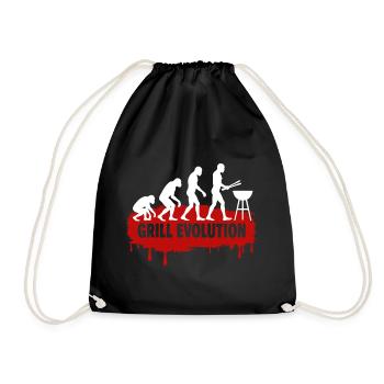 Grill Evolution : Drôle de Grill Master Dicton - Sac de sport léger - noir - Devant