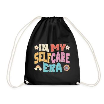 À mon époque de l’auto-soin - Sac de sport léger - noir - Devant