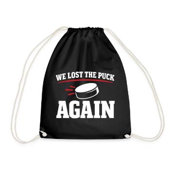 Ligue de la Bière Hockey Humour des joueurs drôles de hockey - Sac de sport léger - noir - Devant