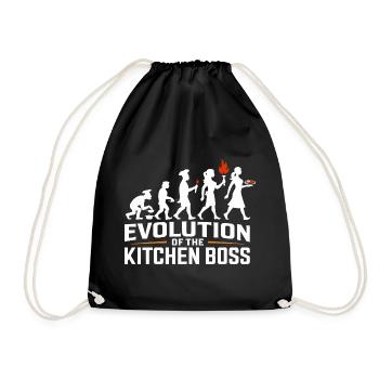 Évolution du chef - Sac de sport léger - noir - Devant